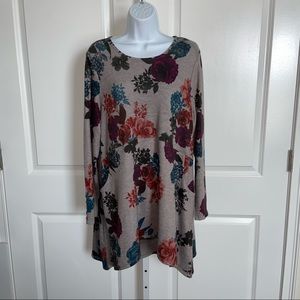 Chico's Floral Tunic in Multicolor